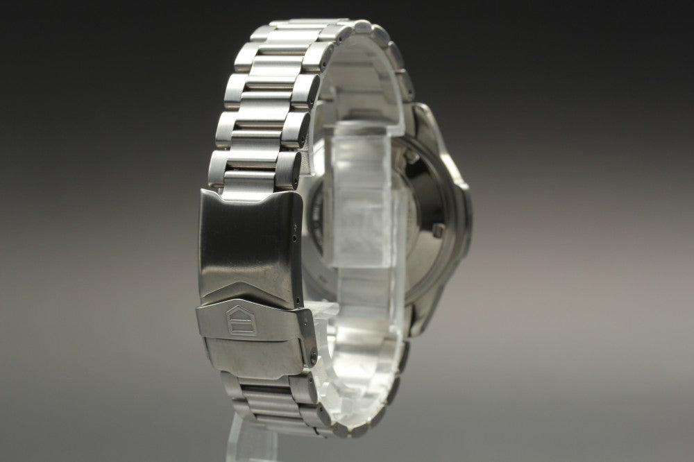 Near MINT TAG Heuer 4000 Series Professional 695.706 Silver Auto 41mm Men's Watch