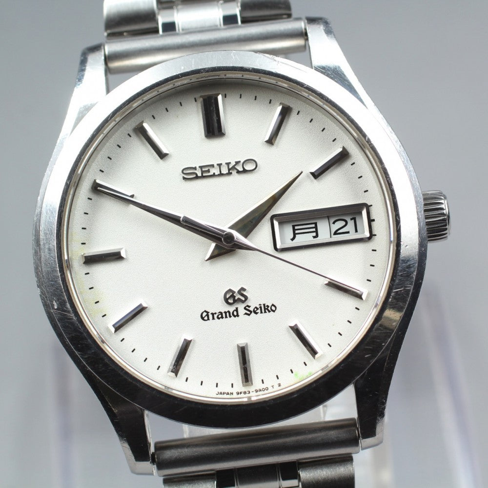 Grand Seiko SBGT001/9F83‑9A00 White Quartz 36.5mm Men's Watch