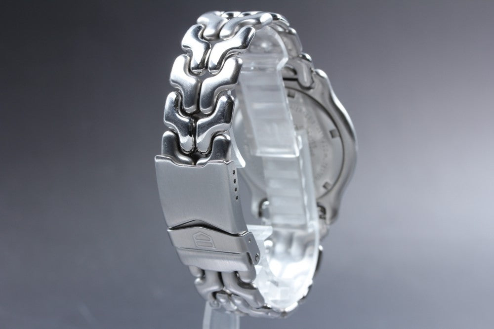 Near MINT TAG Heuer S/el WG1112-K0 White Quartz 40mm Men's Watch