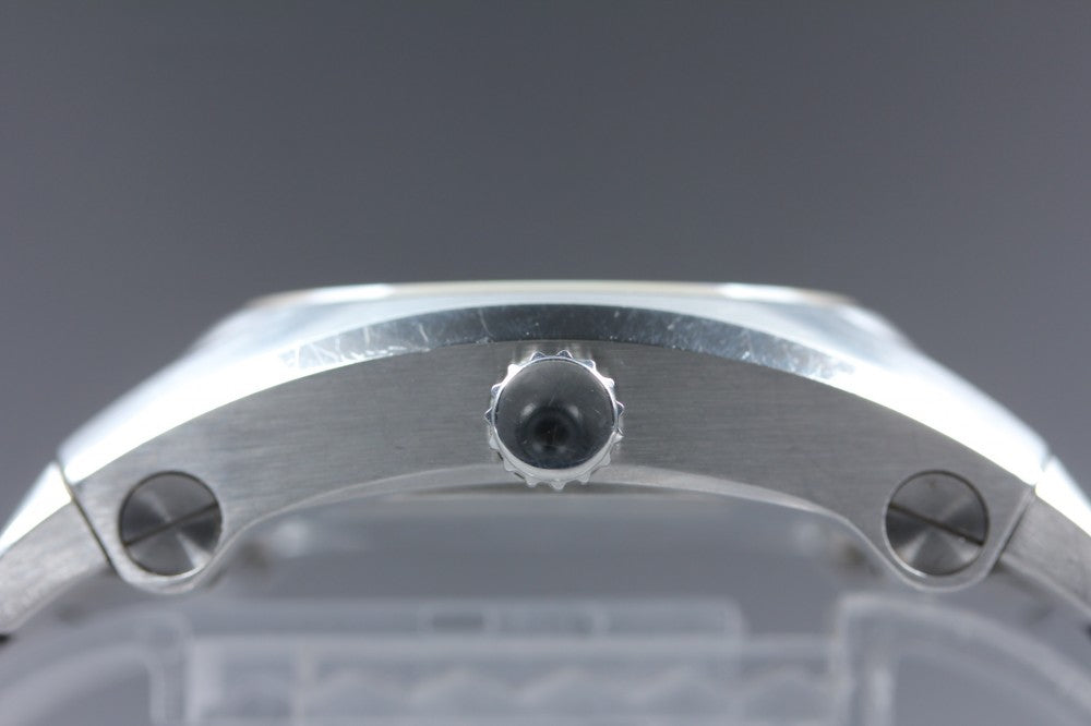 BVLGARI Elgon EG35S Silver/White Auto 35mm Men's Watch