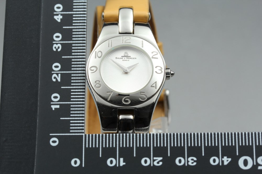 Baume&Mercier Linea 65305 Silver Quartz 24.4mm Ladies Watch