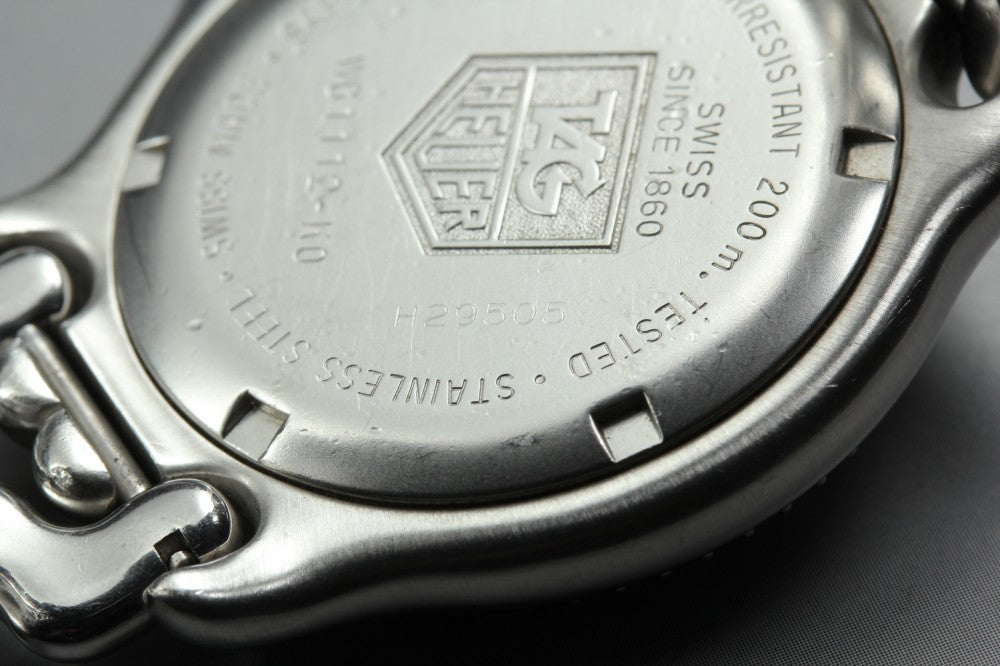 TAG Heuer S/el WG1112-K0 White Quartz 40mm Men's Watch