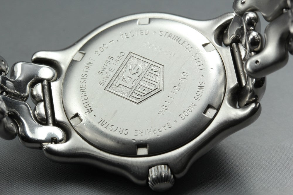 TAG Heuer S/el WG1112-K0 White Quartz 40mm Men's Watch