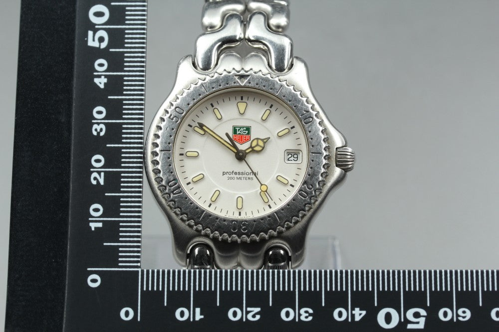 TAG Heuer S/el WG1112-K0 White Quartz 40mm Men's Watch