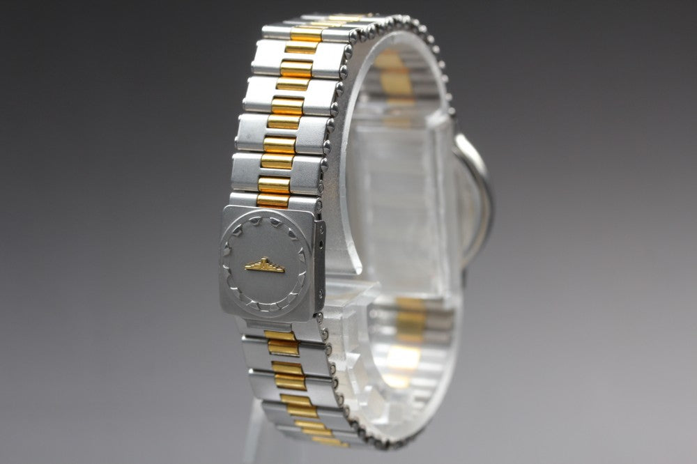 Near MINT LONGINES Conquest 152.4937 Gold Quartz 24mm Ladies Watch