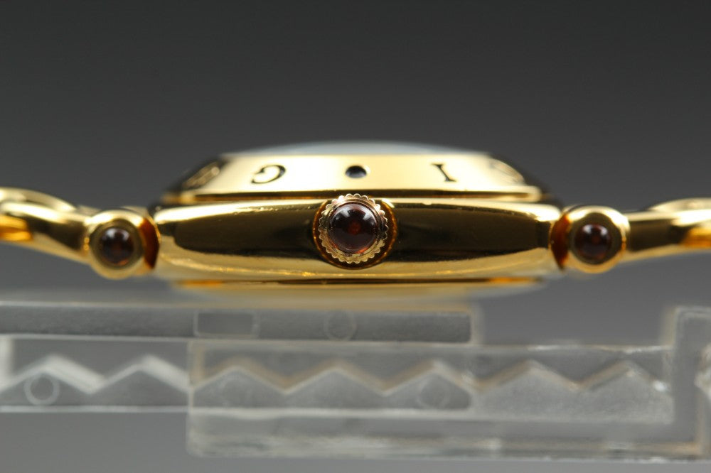 Near MINT GUCCI 6300L Gold Quartz 21.6mm Ladies Watch