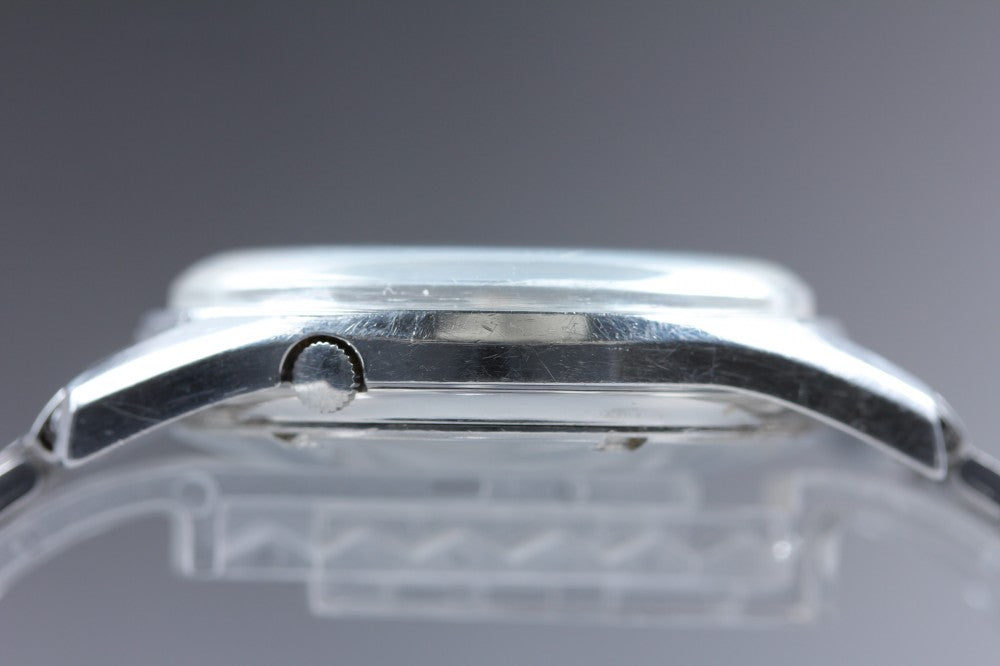 SEIKO Seikomatic Weekdater 6218-8970 Silver Auto 37mm Men's Watch 1965