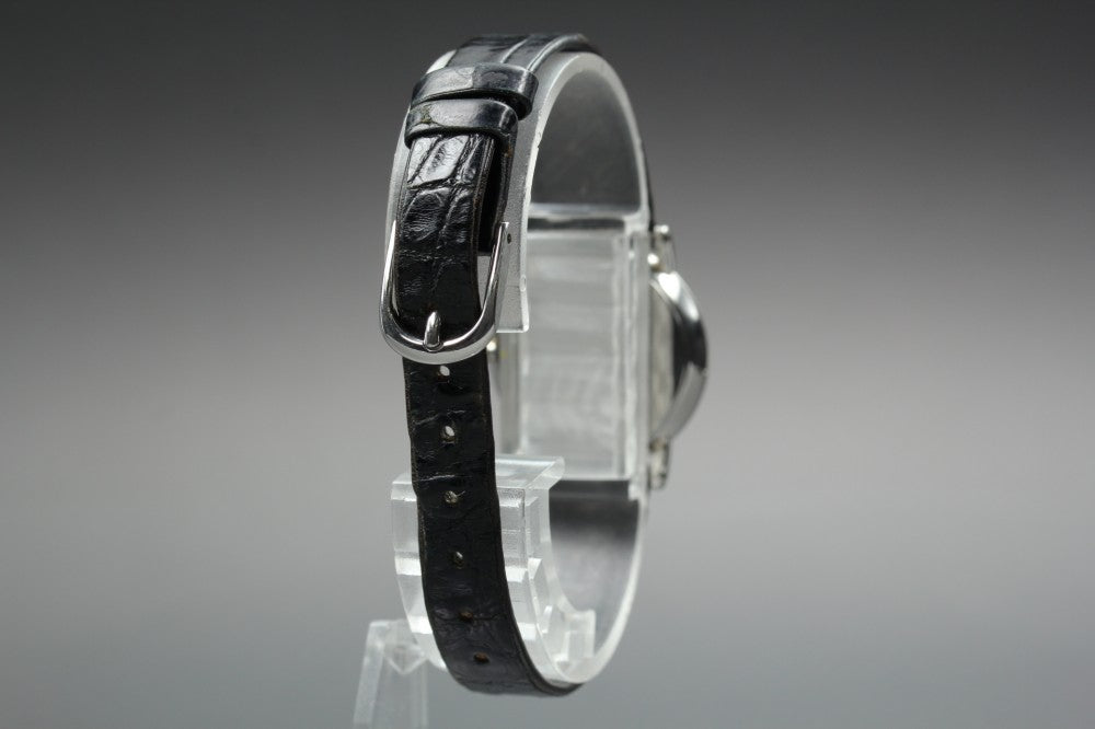 Near MINT SEIKO Credor 2F70-0300 Silver Quartz 23.4mm Ladies Watch