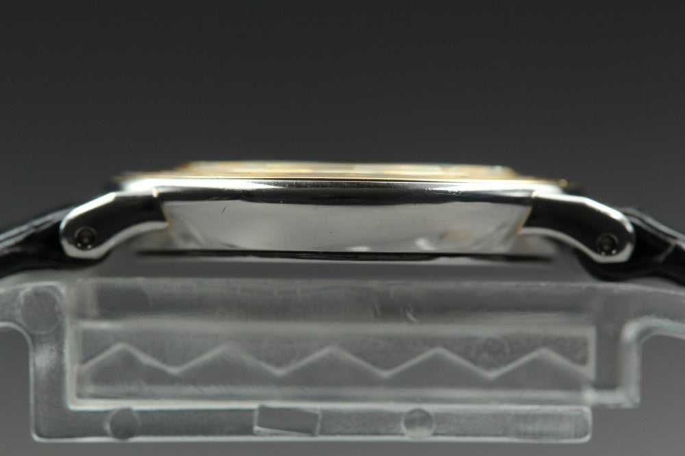 Near MINT SEIKO Credor 2F70-0300 Silver Quartz 23.4mm Ladies Watch