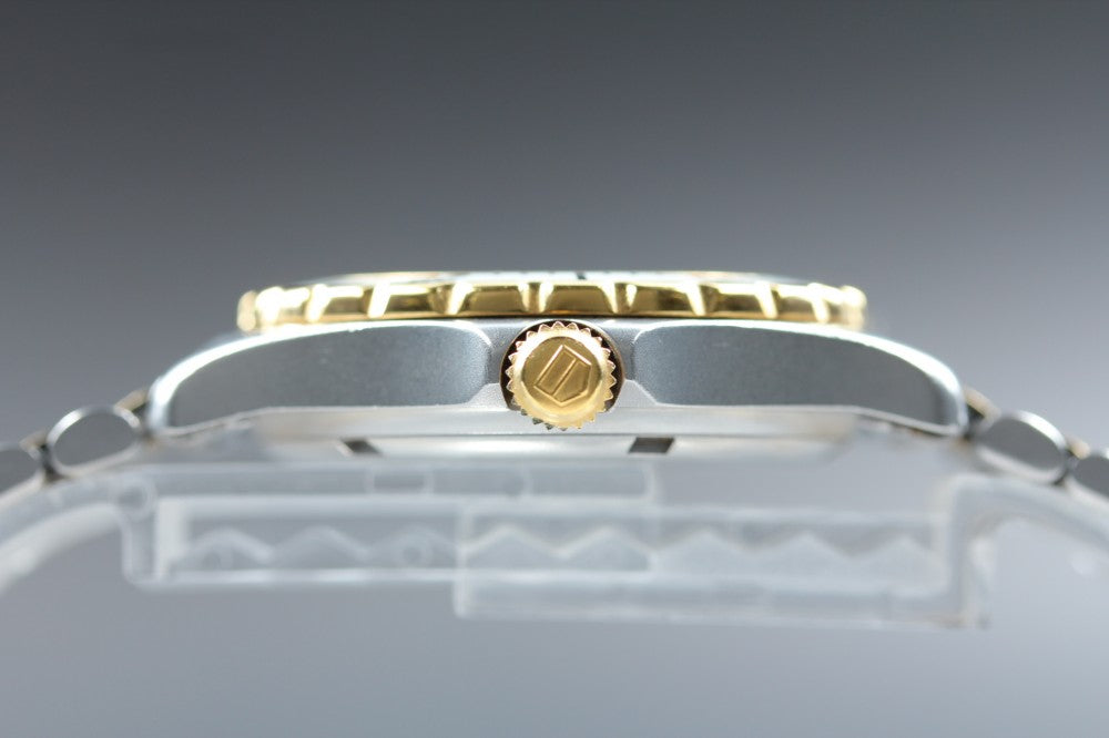 Near MINT TAG Heuer 2000 Professional 974.013R Gold Quartz 36.0mm Men's Watch
