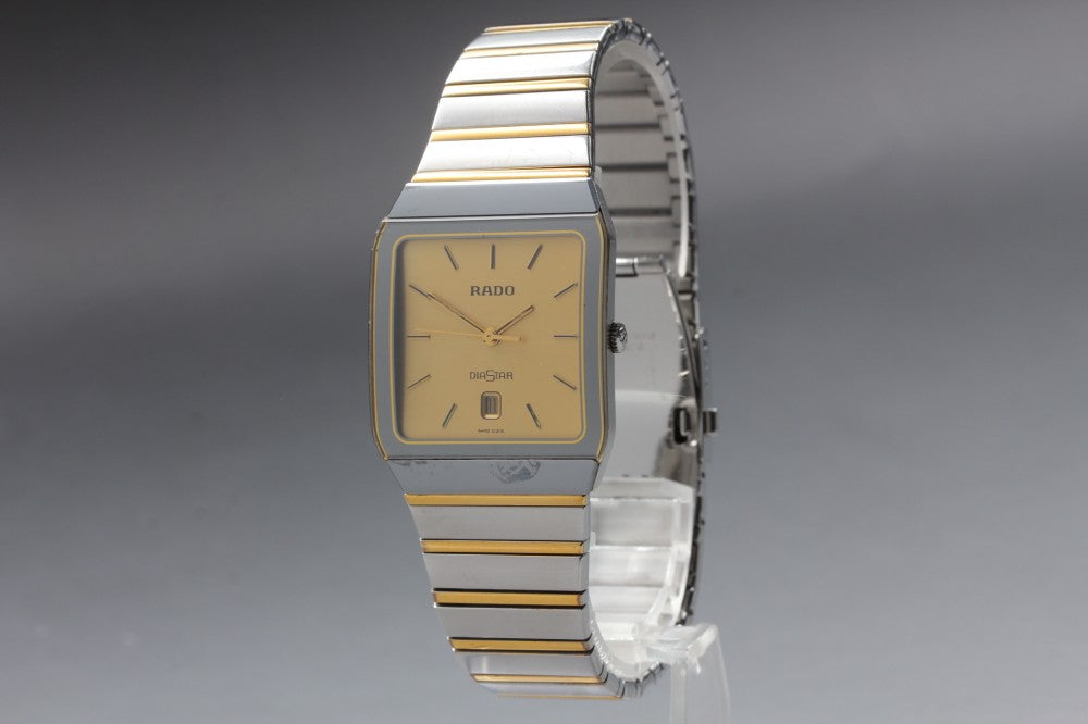RADO Diastar 129.0266.3 Gold Quartz 28mm Men's Watch