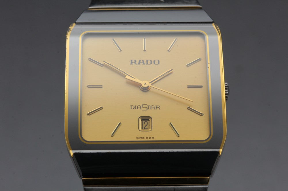RADO Diastar 129.0266.3 Gold Quartz 28mm Men's Watch