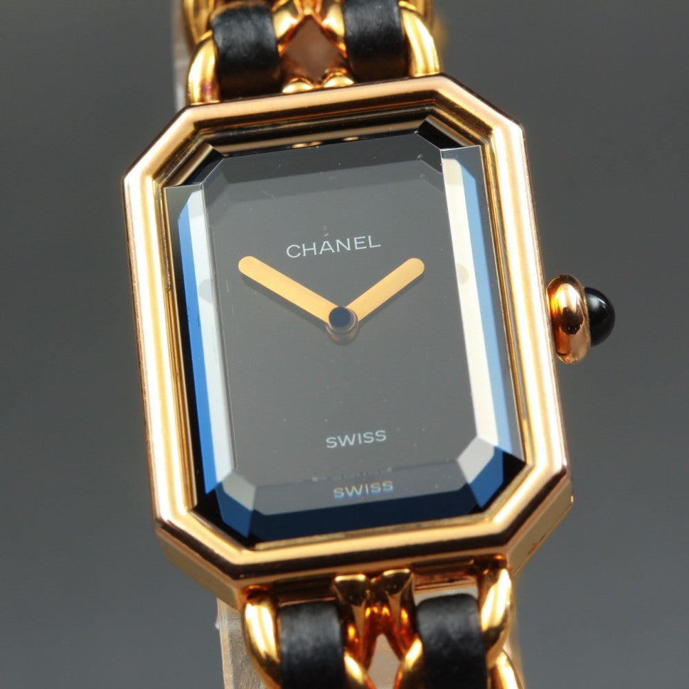 CHANEL Premiere XL H0001 Black Quartz 20mm Ladies Watch