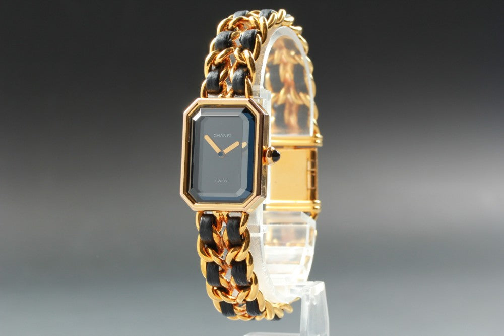 CHANEL Premiere XL H0001 Black Quartz 20mm Ladies Watch