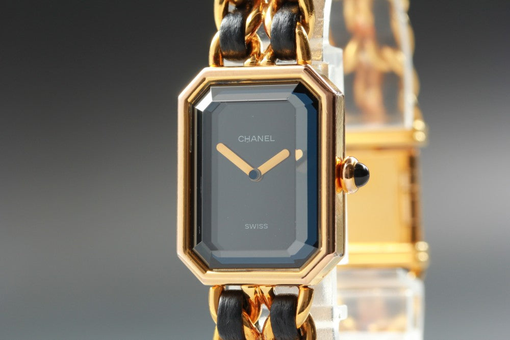 CHANEL Premiere XL H0001 Black Quartz 20mm Ladies Watch