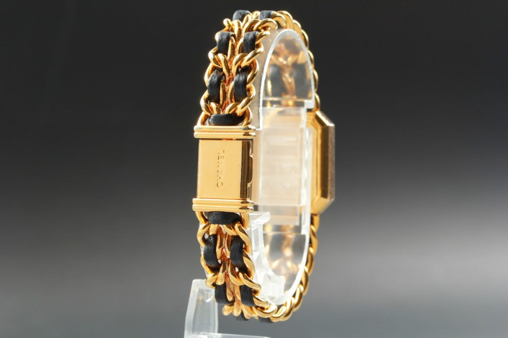 CHANEL Premiere XL H0001 Black Quartz 20mm Ladies Watch
