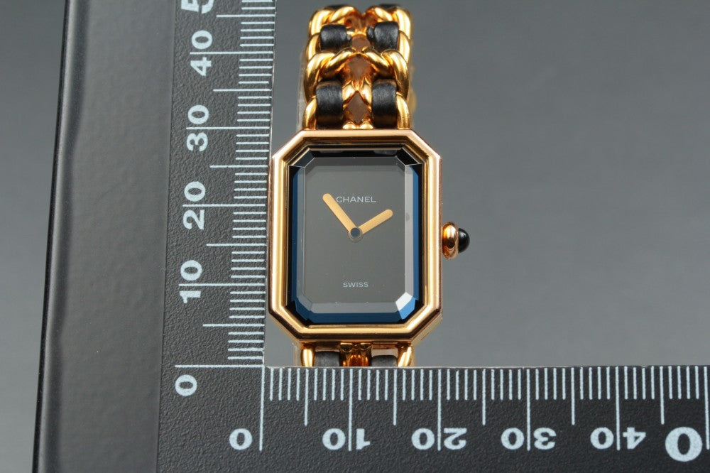 CHANEL Premiere XL H0001 Black Quartz 20mm Ladies Watch