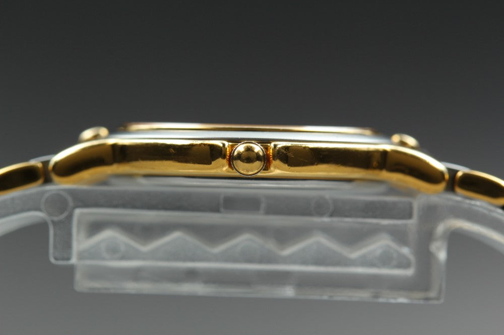 Near MINT Yves Saint Laurent 2200-228481 Gold Quartz 23.5mm Ladies Watch