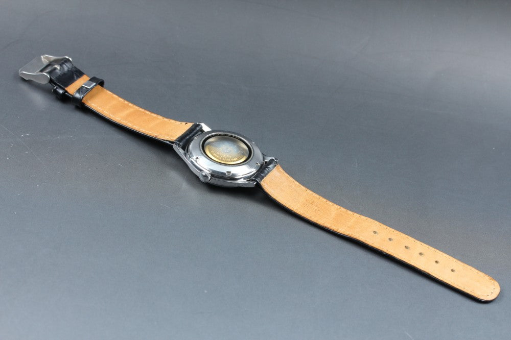 Near MINT ORIS Pointer Date 7403-40B Silver Auto 34mm Men's Watch