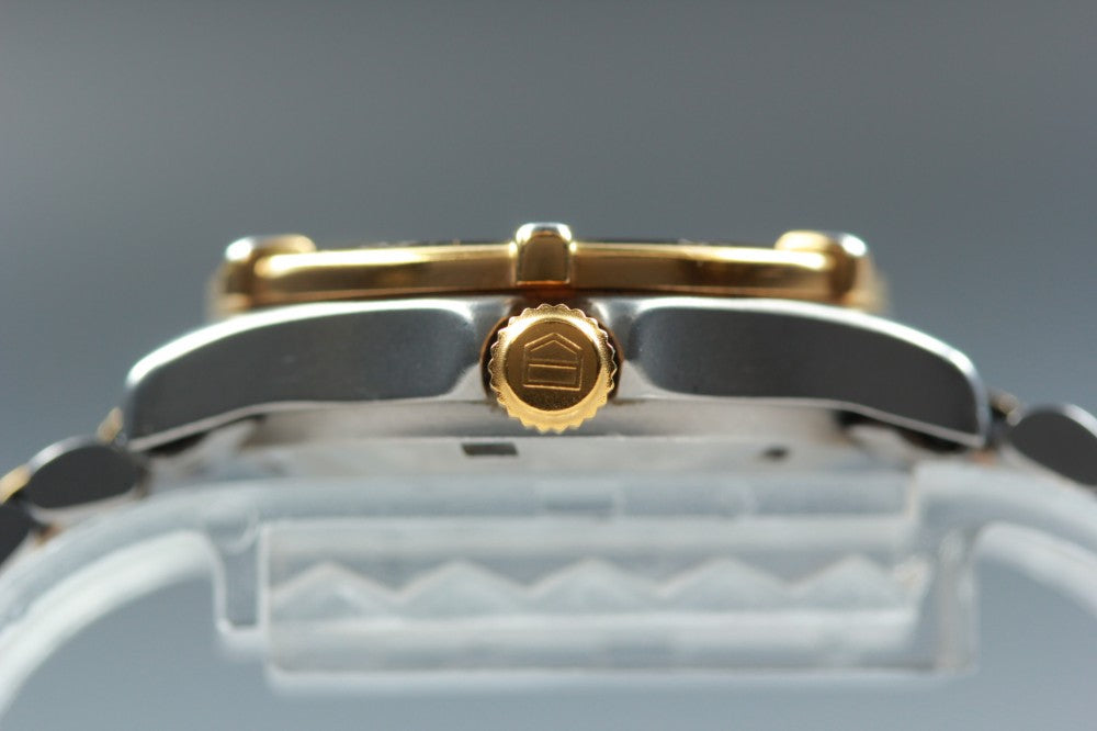 Near MINT TAG Heuer 2000 Series 964.008-2 Gold Quartz 27mm Ladies Watch
