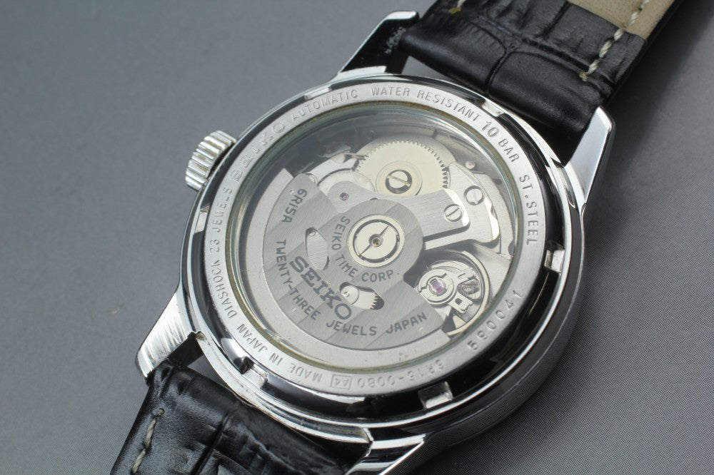 Near MINT SEIKO Spirit SCVS009 6R15-00B0 White Auto 37mm Men's Watch