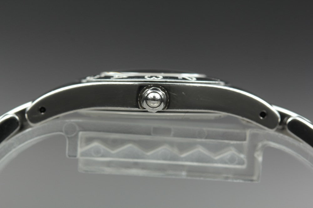 Near MINT Baume&Mercier 65305 Silver Quartz 24.4mm Ladies Watch