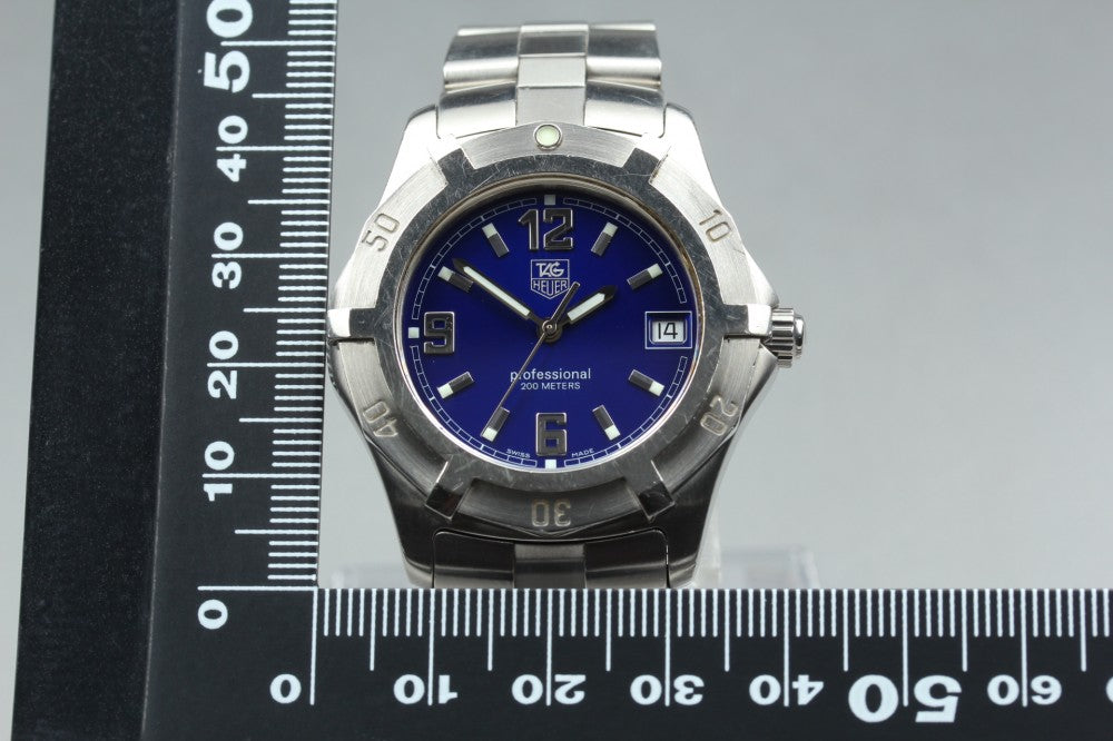 TAG Heuer 2000 Exclusive WN1112 Blue Quartz 38mm Men's Watch