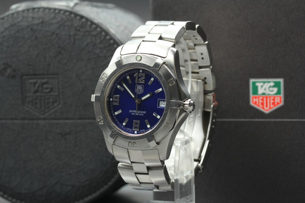 TAG Heuer 2000 Exclusive WN1112 Blue Quartz 38mm Men's Watch