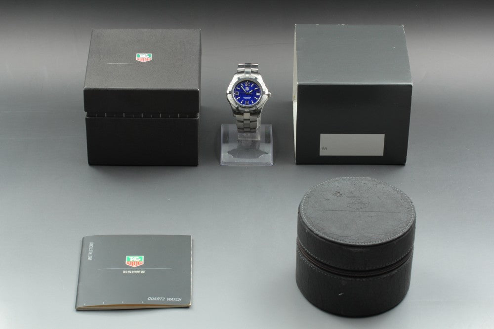 TAG Heuer 2000 Exclusive WN1112 Blue Quartz 38mm Men's Watch