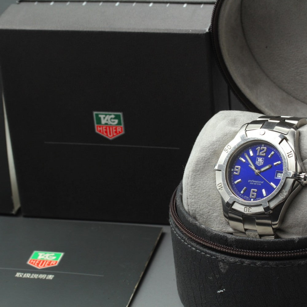 TAG Heuer 2000 Exclusive WN1112 Blue Quartz 38mm Men's Watch