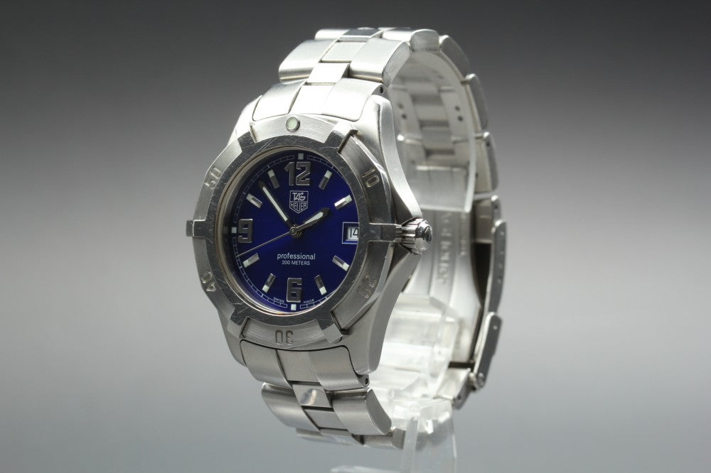 TAG Heuer 2000 Exclusive WN1112 Blue Quartz 38mm Men's Watch