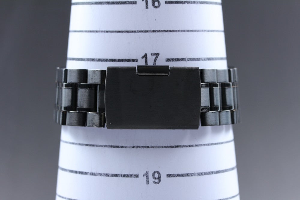 Near MINT SEIKO Pulsar VK63-X001 Black Quartz 44.5mm Men's Watch