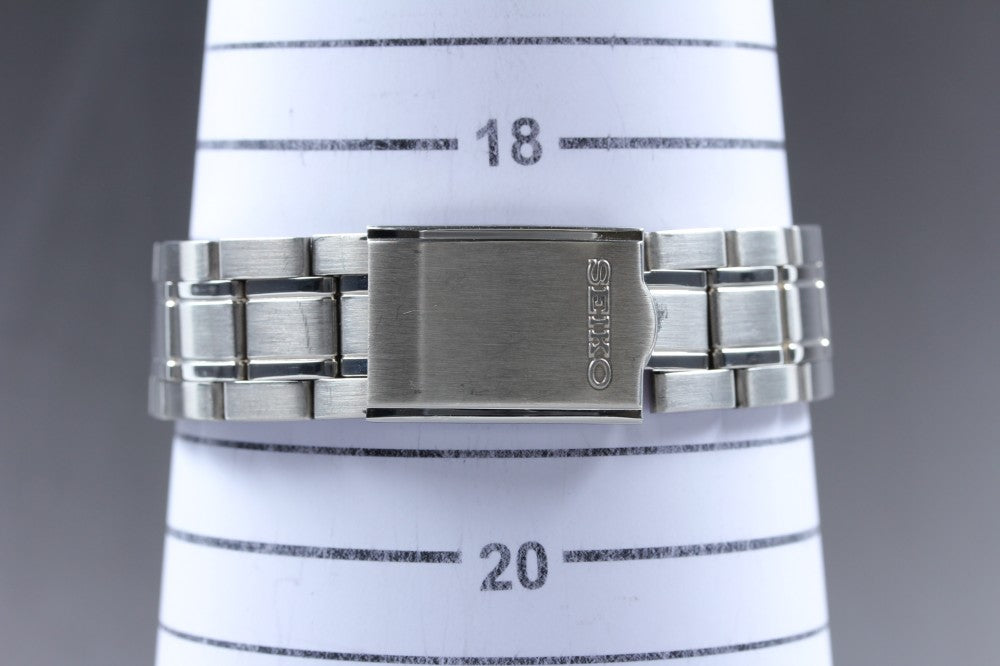 Near MINT SEIKO Seiko 5 Sports 7S36-00G0 Silver Auto 36.5mm Men's Watch