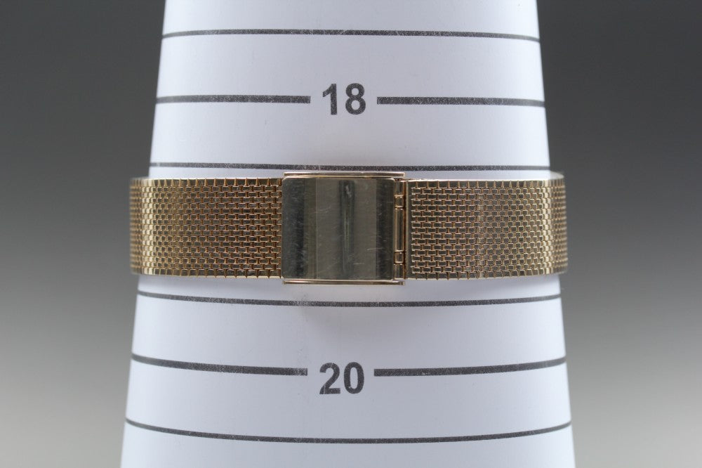 Near MINT SEIKO Dolce 7741-508A Gold Quartz 27mm Men's Watch 1987