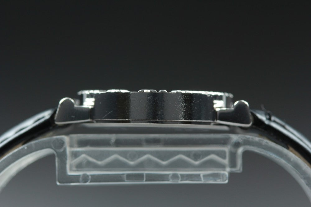 Near MINT TIFFANY&Co. Atlas L0640 Silver Quartz 24.2mm Ladies Watch