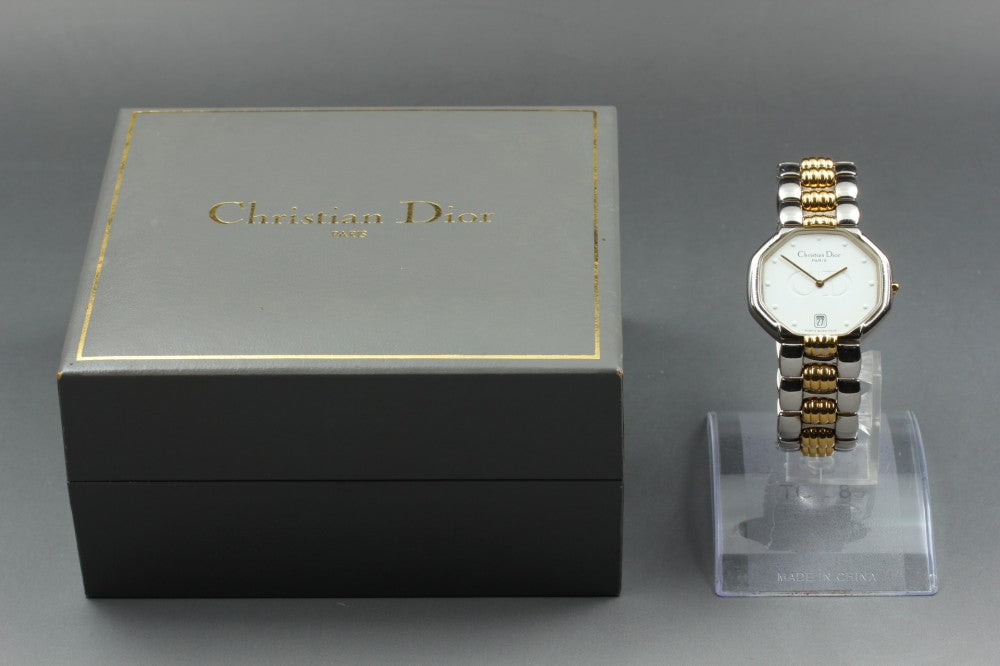 Christian Dior 45.204 White Quartz 32mm Unisex Watch