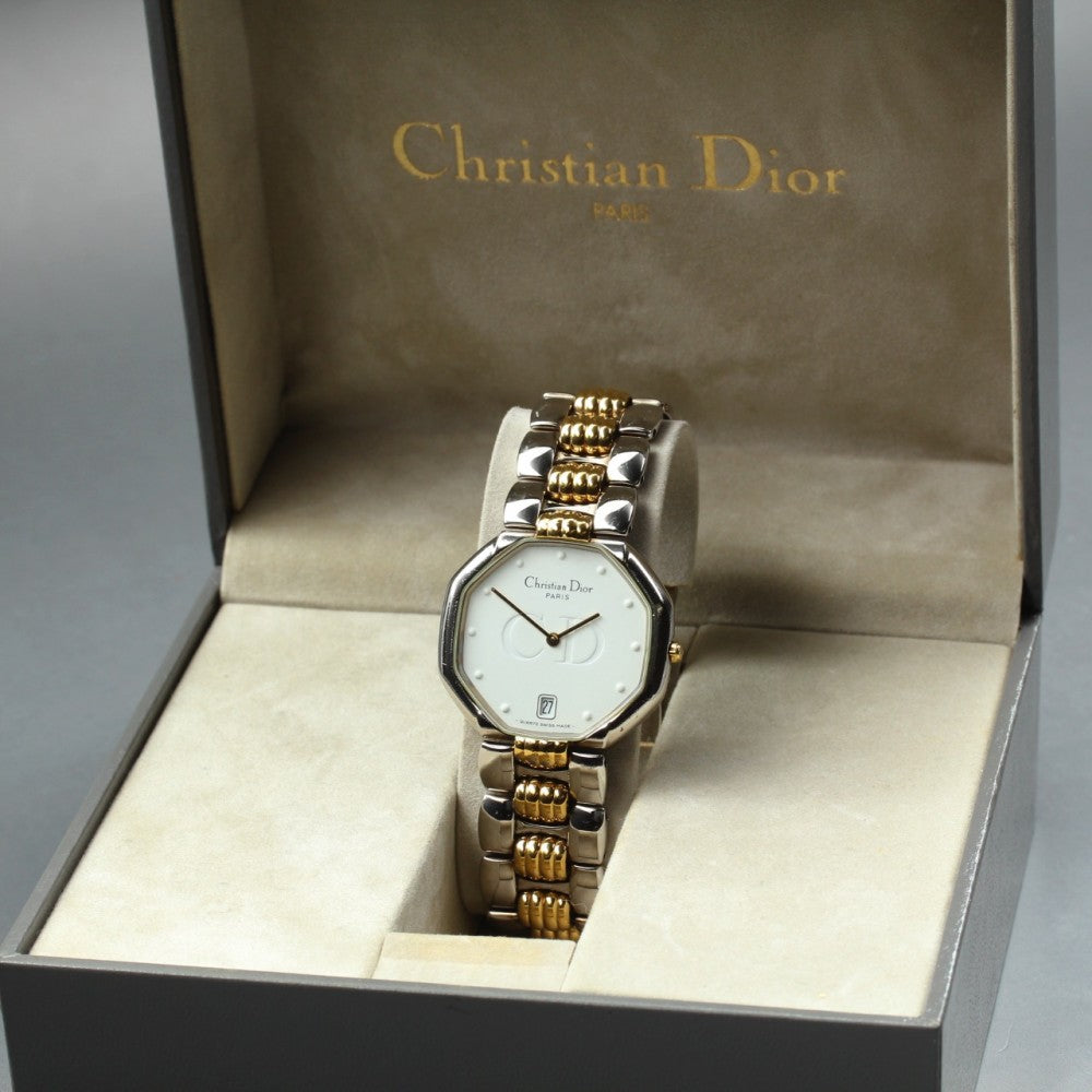 Christian Dior 45.204 White Quartz 32mm Unisex Watch