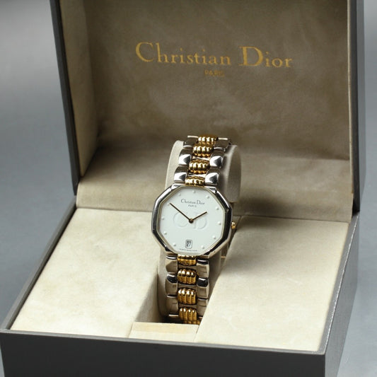 Christian Dior 45.204 White Quartz 32mm Unisex Watch