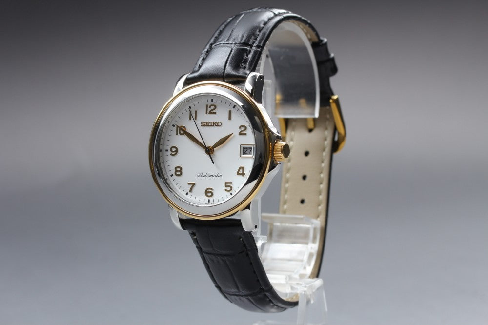 MINT SEIKO Mechanical SCVJ003/4S25-8000 White Auto 36.5mm Men's Watch 1993