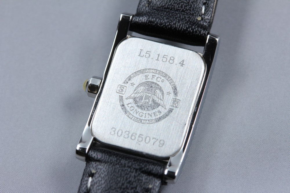 Near MINT LONGINES Dolce Vita L5.158.4 Silver Quartz 16mm Ladies Watch