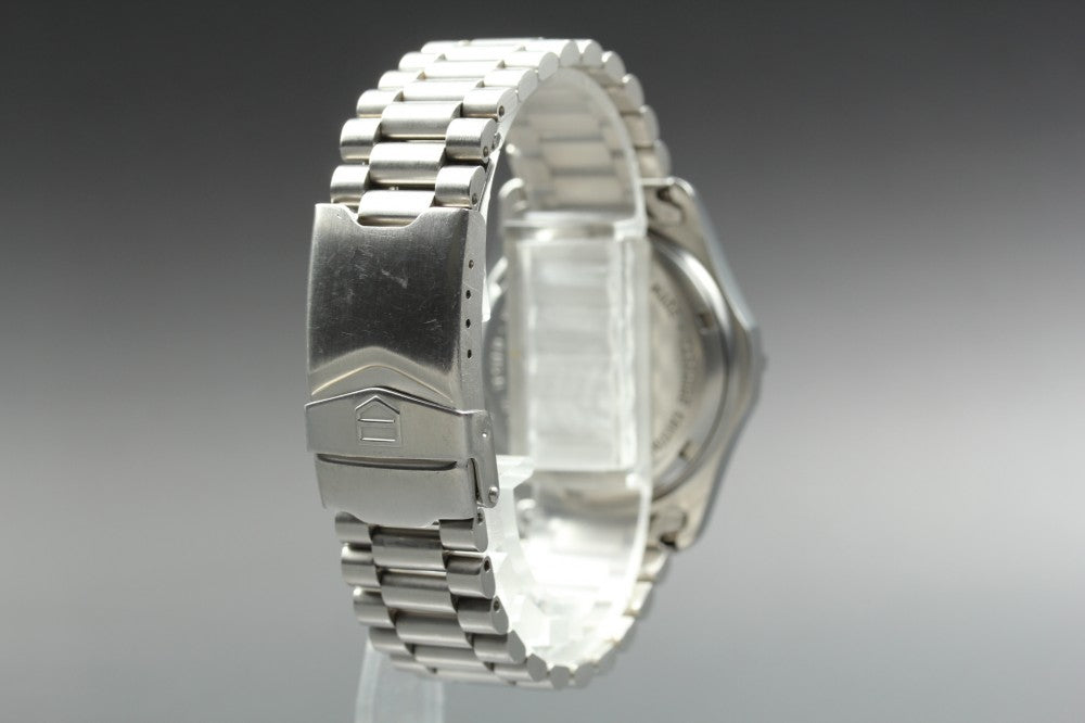 Near MINT TAG Heuer 2000 Series WE1211-R Grey Quartz 34mm Men's Watch