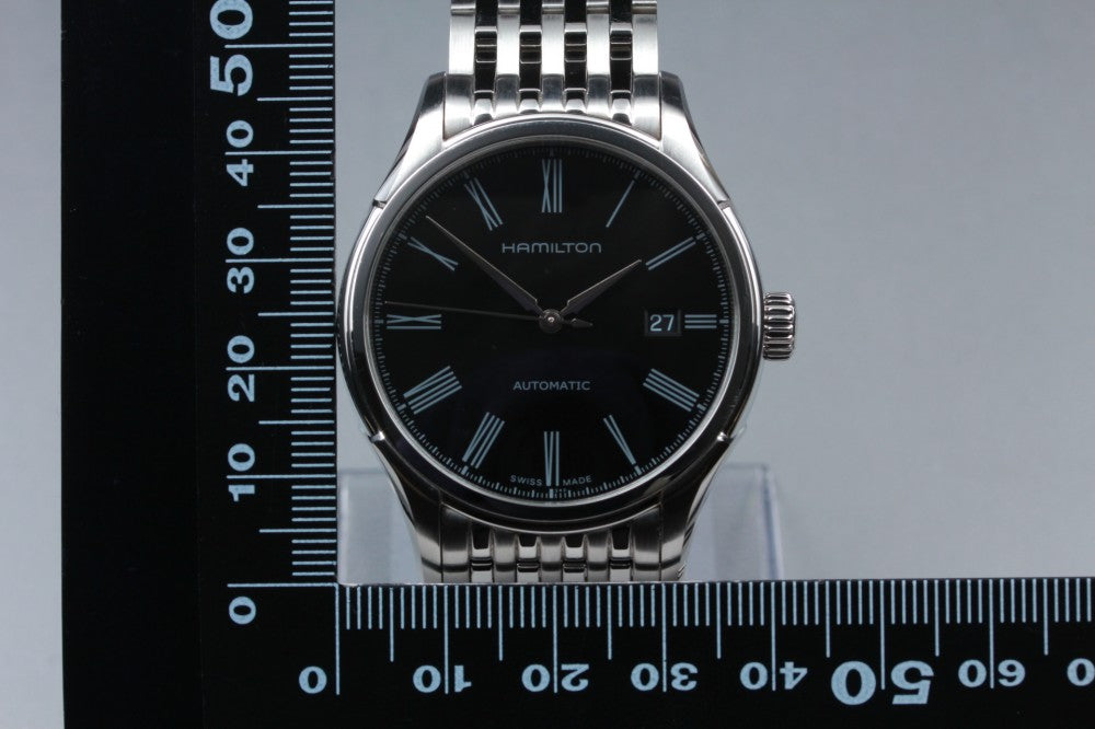 Near MINT HAMILTON Jazzmaster H395150 Black Auto 40mm Men's Watch