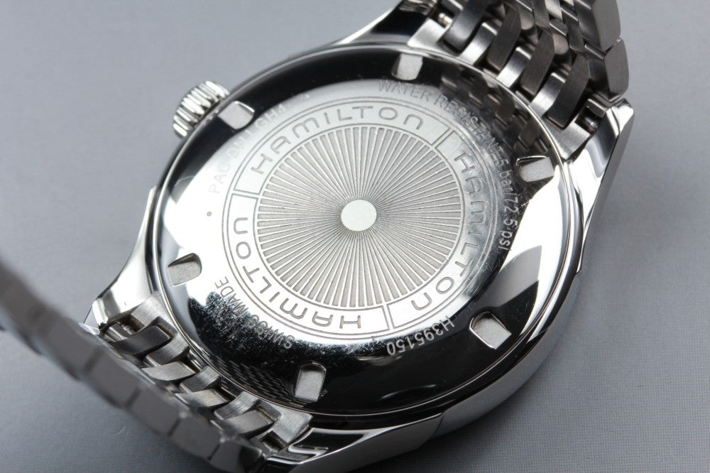Near MINT HAMILTON Jazzmaster H395150 Black Auto 40mm Men's Watch