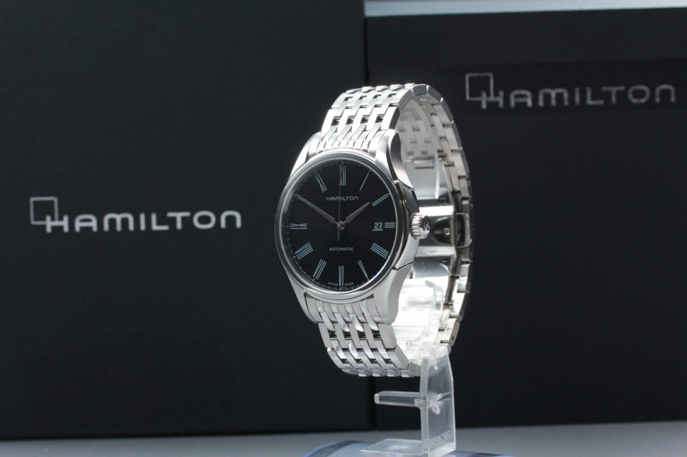 Near MINT HAMILTON Jazzmaster H395150 Black Auto 40mm Men's Watch