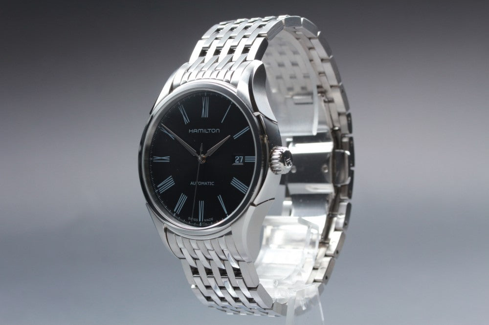 Near MINT HAMILTON Jazzmaster H395150 Black Auto 40mm Men's Watch