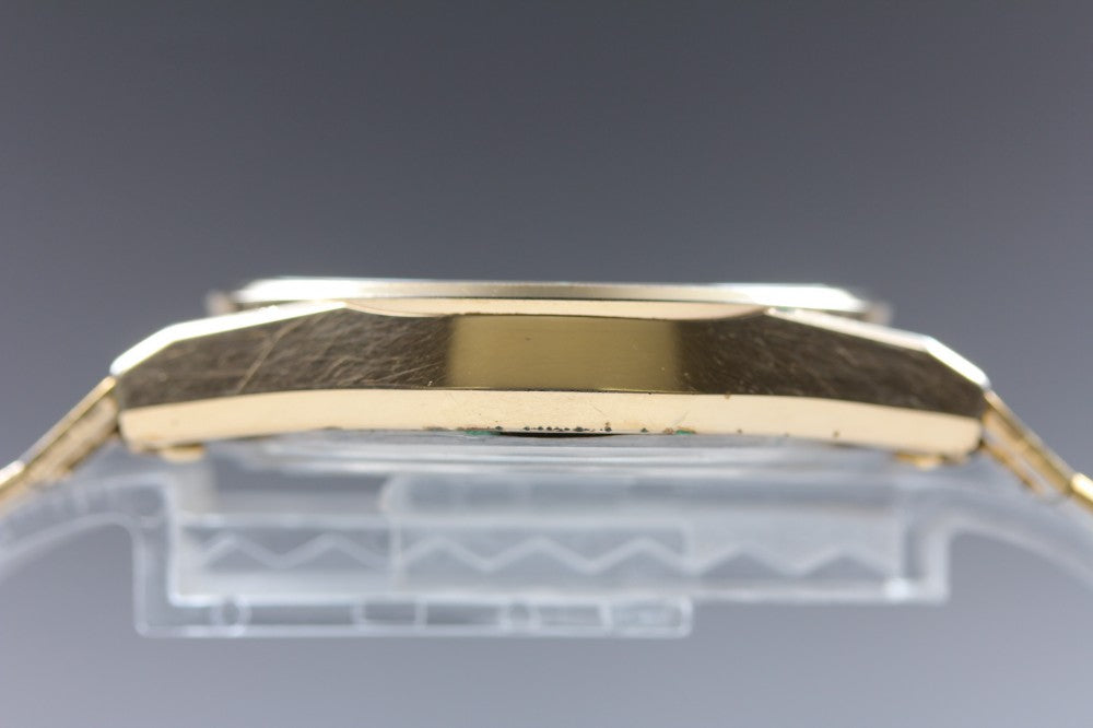 SEIKO Grand Quartz 9943-8020 Gold Quartz 36mm Men's Watch 1978