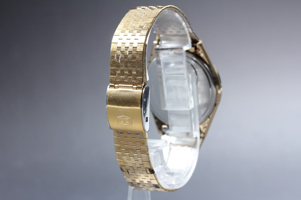 SEIKO Grand Quartz 9943-8020 Gold Quartz 36mm Men's Watch 1978