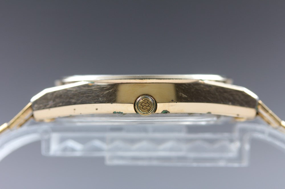 SEIKO Grand Quartz 9943-8020 Gold Quartz 36mm Men's Watch 1978