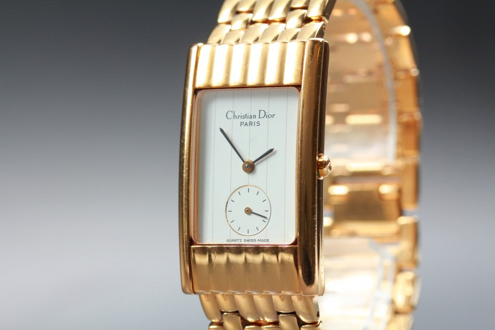 Christian Dior 55.142.1 White Quartz 21.6mm Ladies Watch