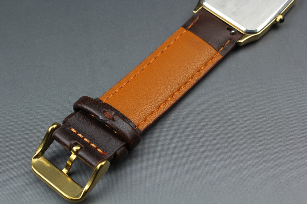Near MINT SEIKO Chariot 5E31-5A50 Gold Quartz 26.5mm Men's Watch